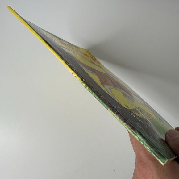 Vtg 1979 Lassie Landslide At Roberts Range Coloring Book Golden READ - Picture 3 of 13